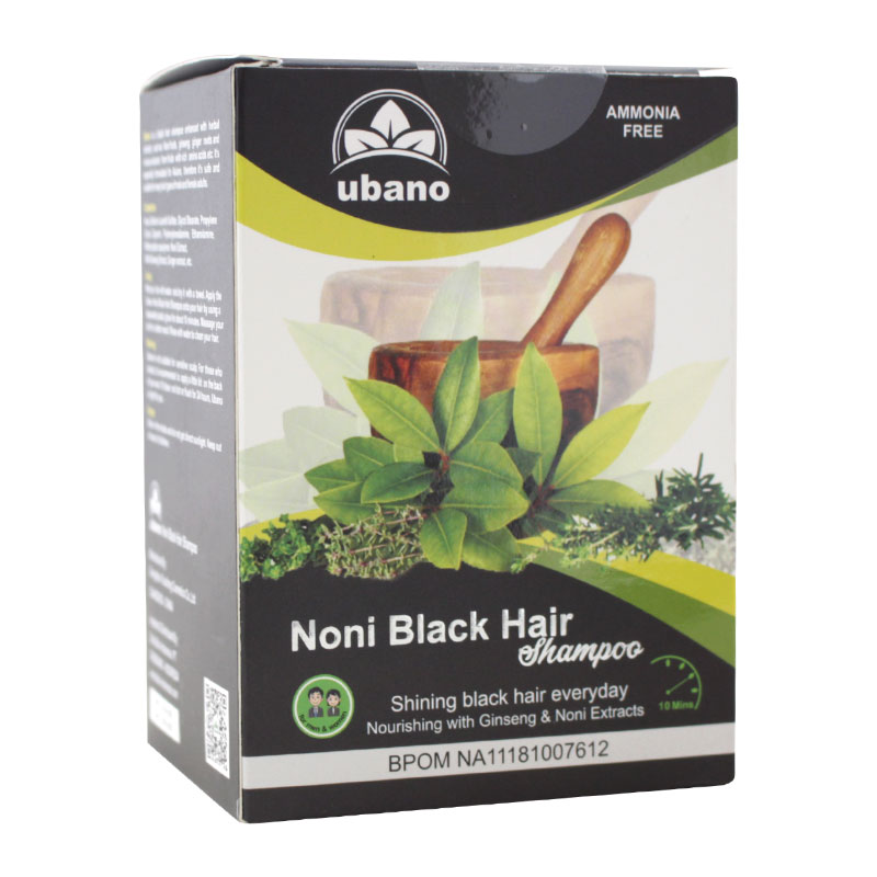 Ubano Noni Black Hair Shampoo (10s X 25ml) | Gogobli