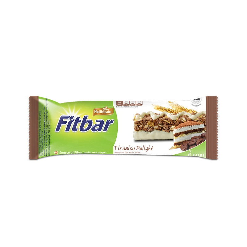 Fitbar Multigrain Tiramisu Delight 22gr | Gogobli