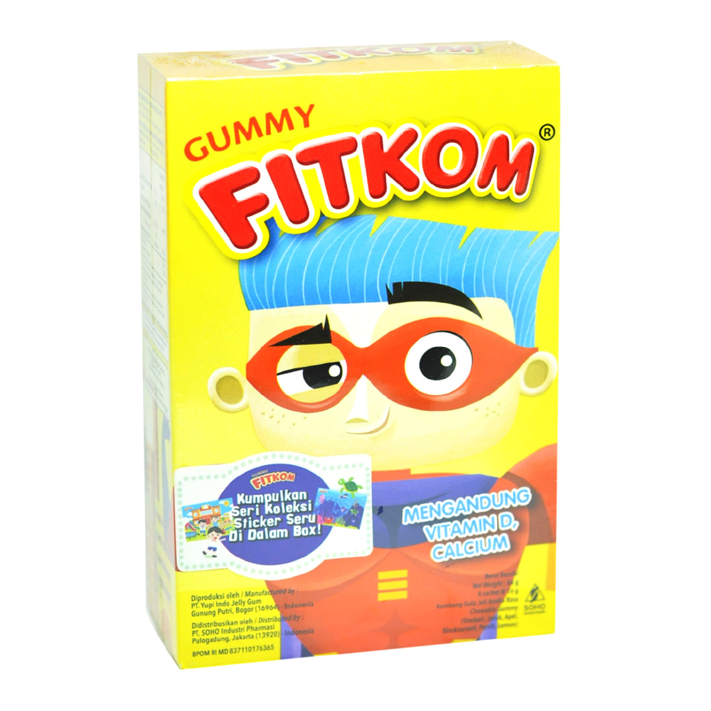 Fitkom Gummy Calcium Box Gogobli