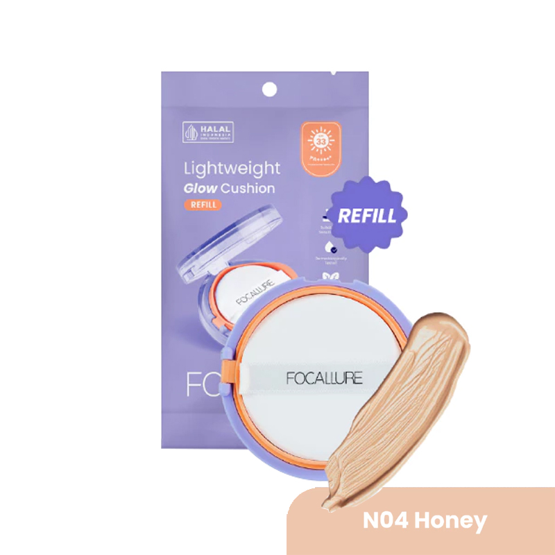 Focallure Refill Lightweight Glowing Cushion N04 Honey | Gogobli