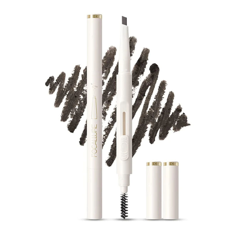 Focallure Silky Shaping Eyebrow Pencil FA202-02 Natural Brown 0.16gr | Gogobli