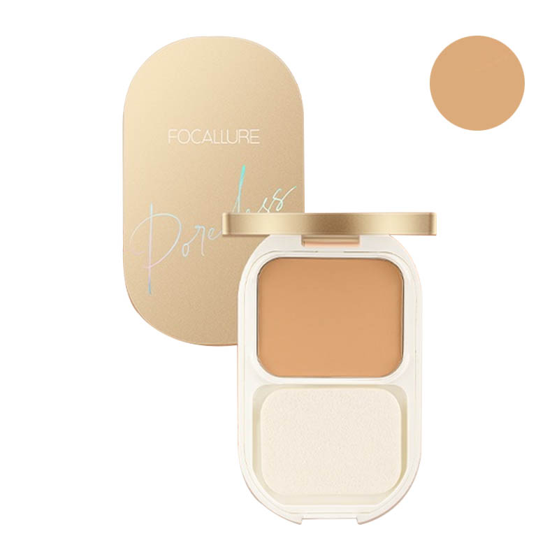 Focallure Lasting Poreless Compact Powder FA206-202 Sand 10gr | Gogobli