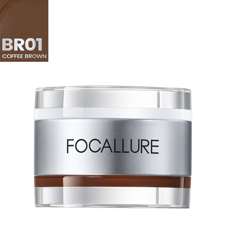 Focallure 2-in-1 Eyebrow Cream & Setting Gel 3D Pro-Shape FA23-BR01 | Gogobli