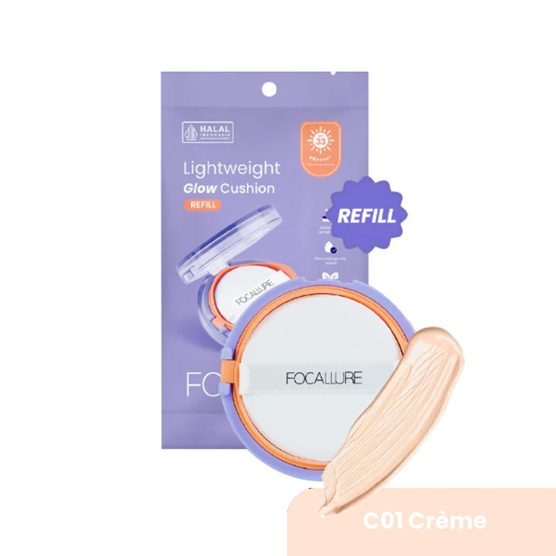 Focallure Refill Lightweight Glowing Cushion C01 Crème | Gogobli