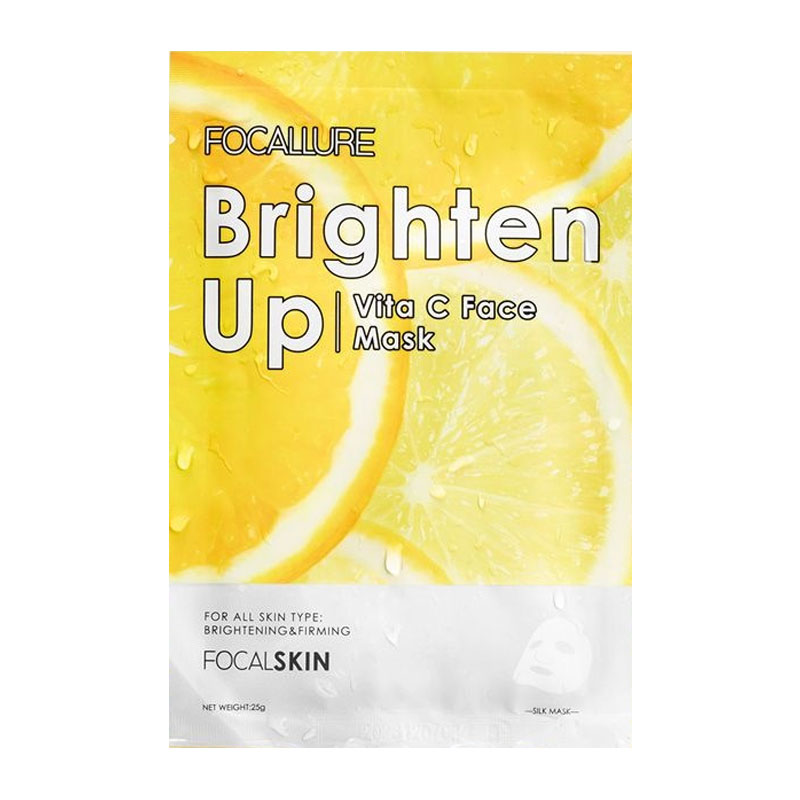Focallure Brighten Up Vita C Face Mask FASC03 25gr | Gogobli