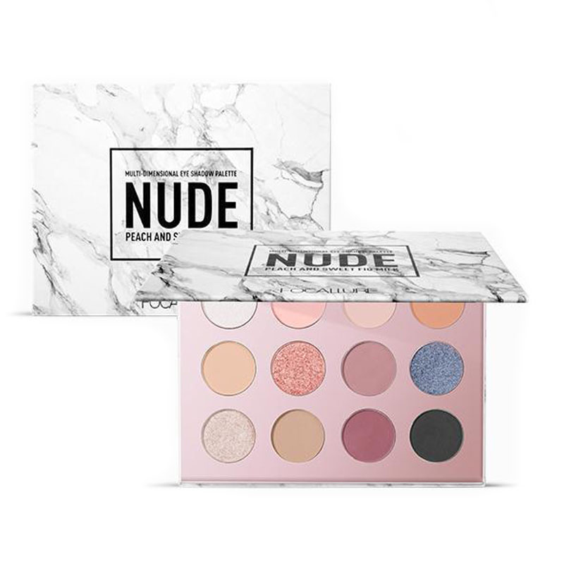 Jual Focallure 12 Colors Eyeshadow Palette Fa61 01 Nude Collection Gogobli