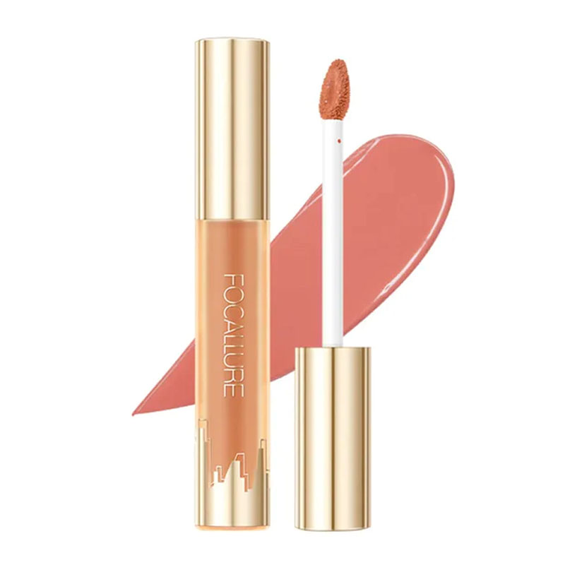 Focallure Creamy Matte Lip Liquid Stain FA425 #NU01 Bare Bliss | Gogobli