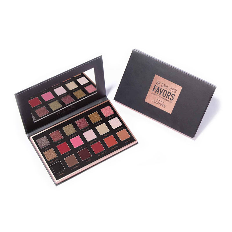 Jual Focallure Your Favors Eighteen Eyeshadow Palette Fa40 01 Bright Lux Gogobli