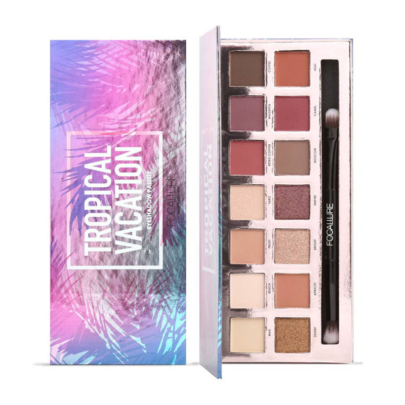 Focallure Tropical Vacation Eyeshadow Palette FA49T 14gr | Gogobli