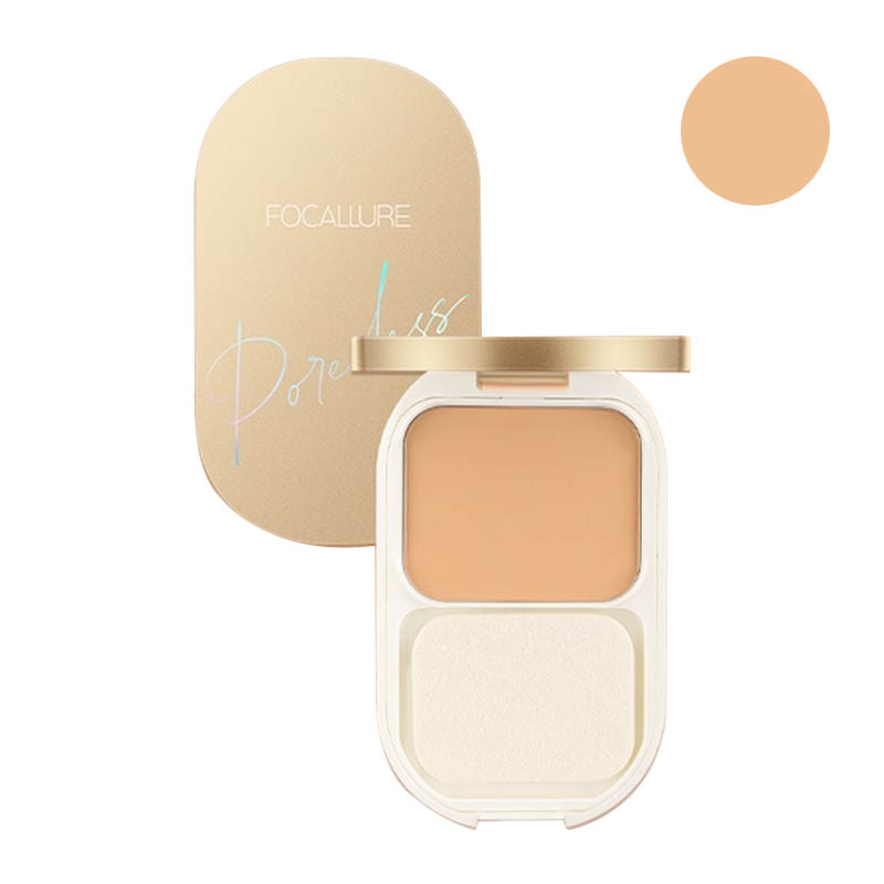 Focallure Lasting Poreless Compact Powder FA206-201 Beige 10gr | Gogobli