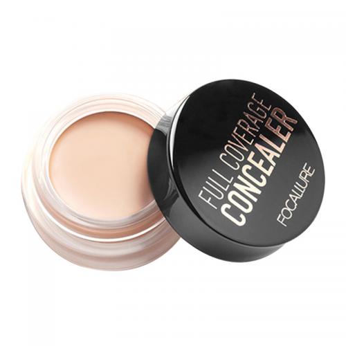 Focallure Full Coverage Concealer Cream FA58-02 Light Cream 4gr  (ED: Des 25) | Gogobli