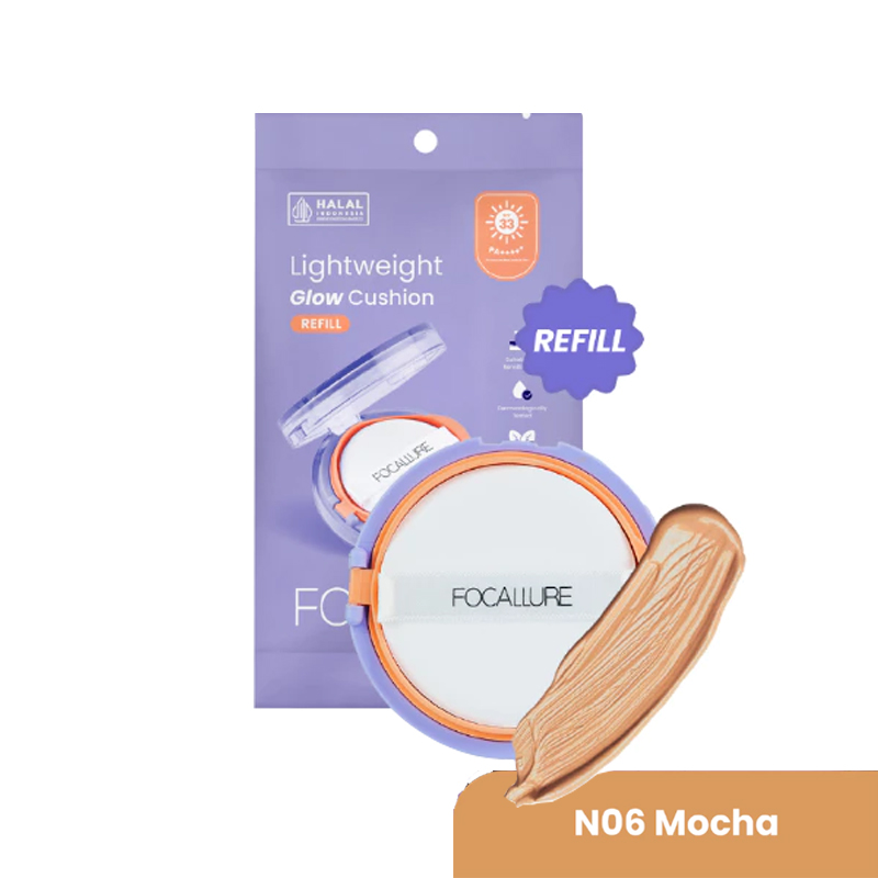 Focallure Refill Lightweight Glowing Cushion N06 Mocha | Gogobli