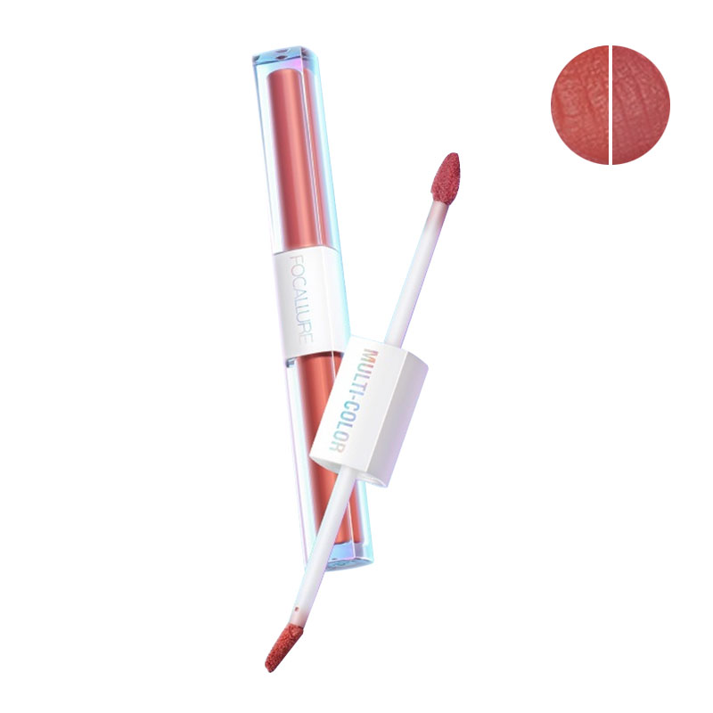 Focallure Multicolor 2-In-1 Lipstick And Lip Gloss FA327 W05 2.4gr | Gogobli