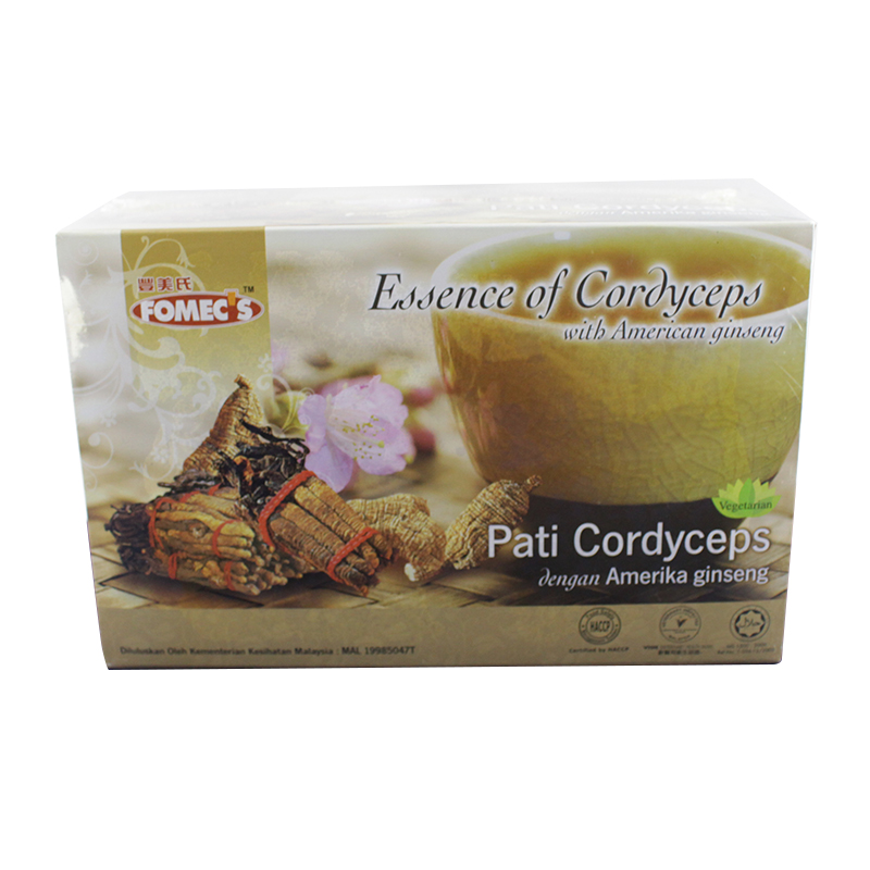 Fomecs Essence Of Cordyceps With American Ginseng (6 Botol @ 70ml) | Gogobli