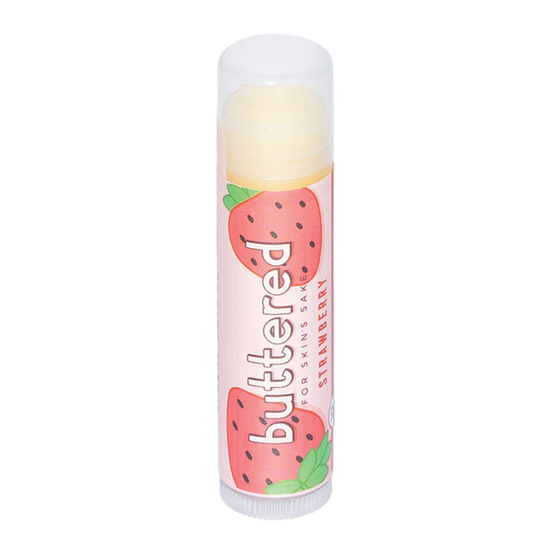 For Skin Sake Lip Balm Strawberry SPF15 | Gogobli
