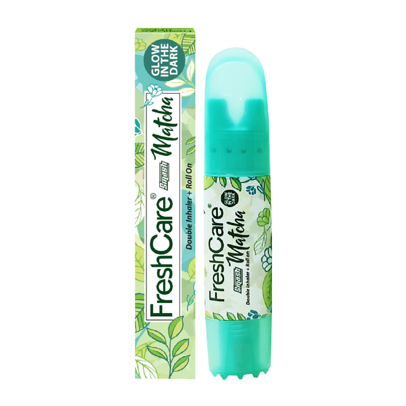 Fresh Care Smash Matcha Double Inhaler + Roll On 8ml | Gogobli