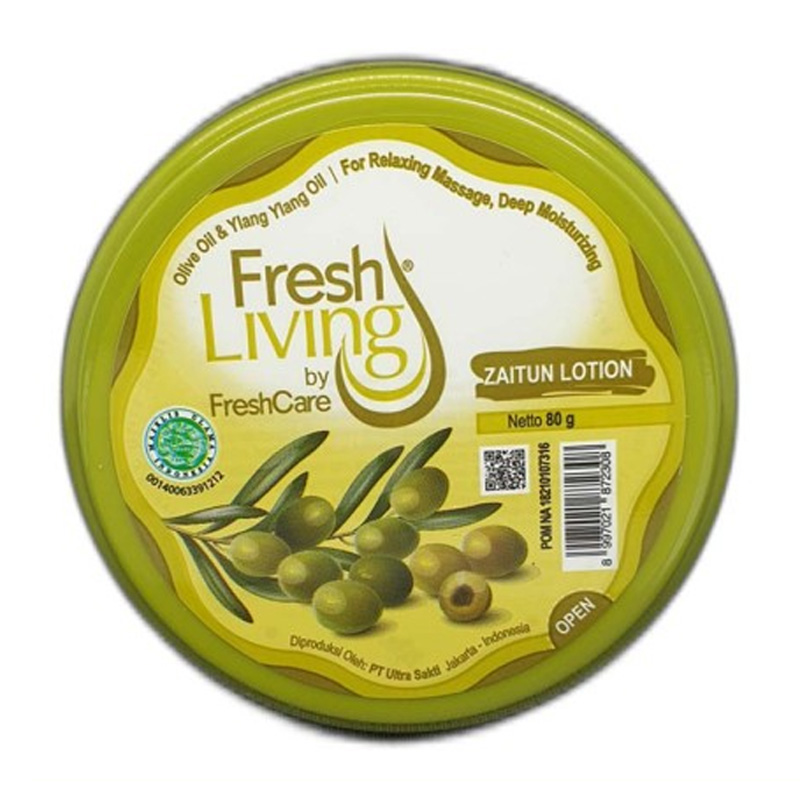 Fresh Living Zaitun Lotion 80gr | Gogobli