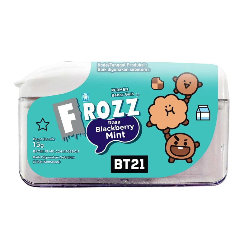 Frozz Blackberry Mint 15gr | Gogobli