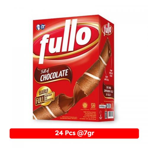 Fullo 500 Wafer Roll Chocolate Box (24pcs @7gr) (ED: Mar 25) | Gogobli