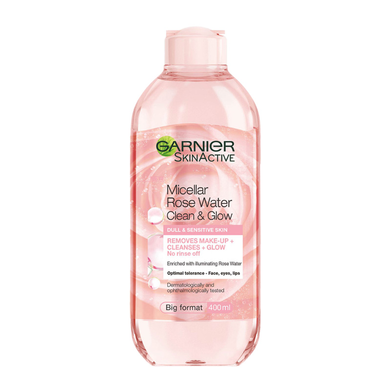 Garnier Micellar Rose Water Clean And Glow 400ml | Gogobli