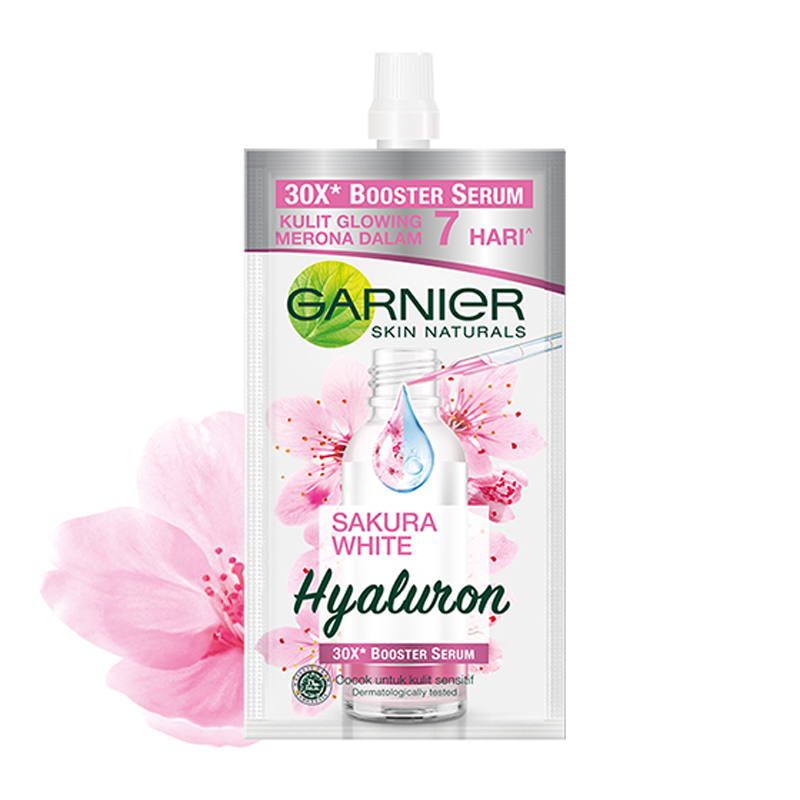 Garnier Sakura Glow 30X Hyaluron Booster Serum 7.5ml | Gogobli