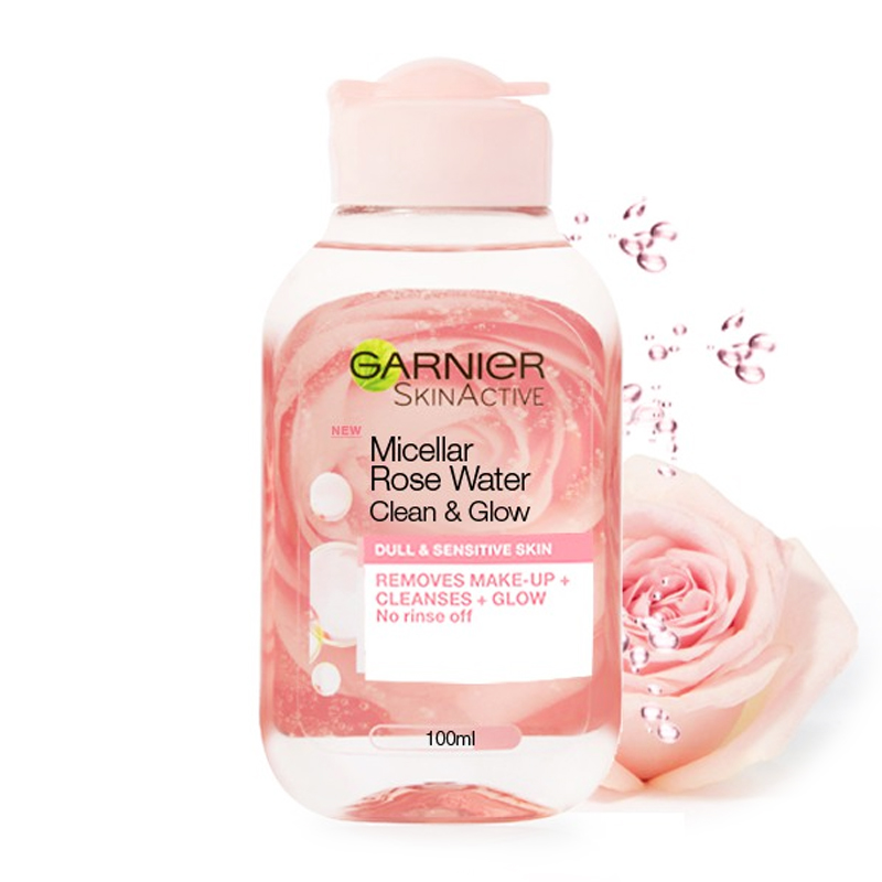 Garnier Micellar Rose Water Clean And Glow 100ml | Gogobli