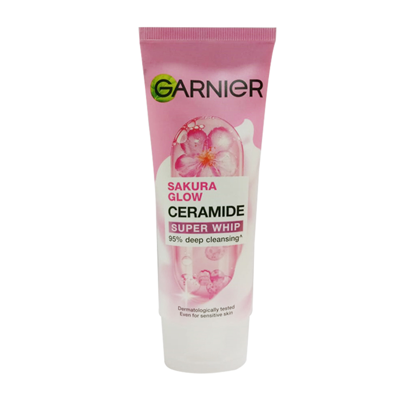 Garnier Sakura Glow Ceramide Super Whip 100ml | Gogobli