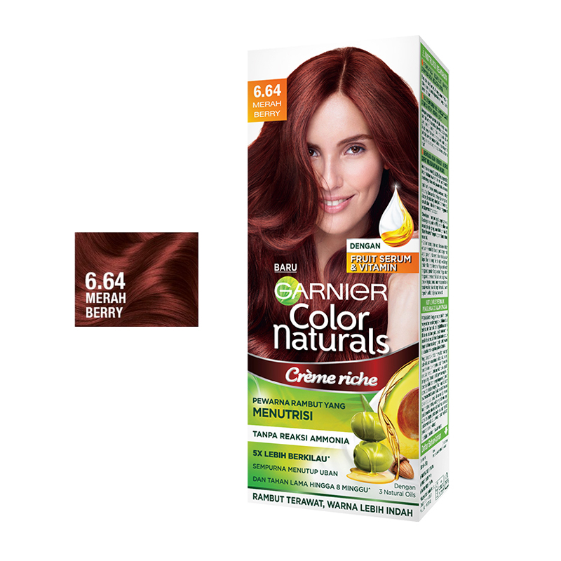 Garnier Color Naturals 6.64 Merah Berry | Gogobli