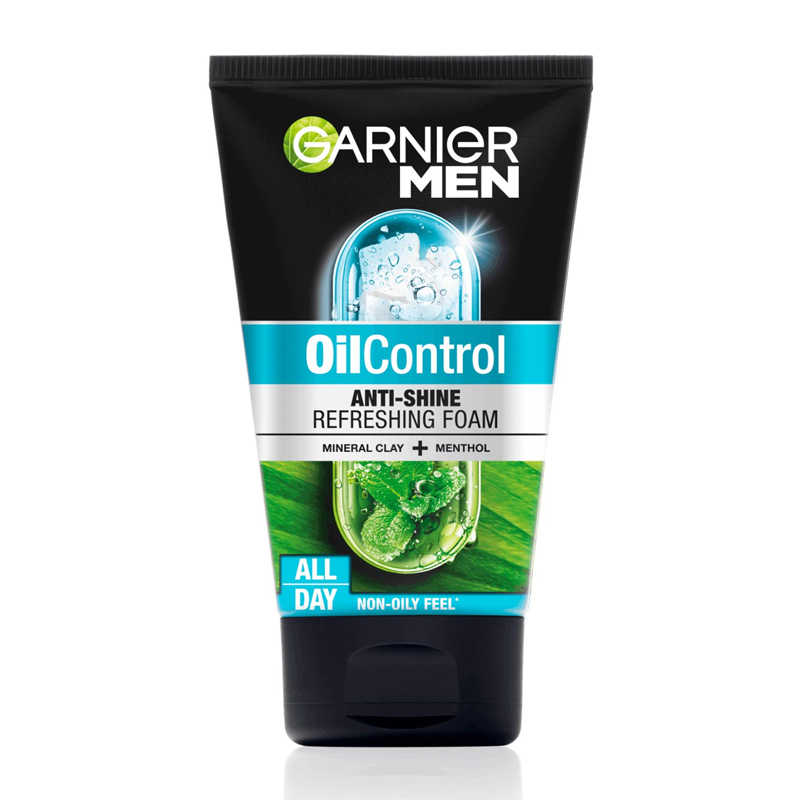 Garnier Men Oil Control Foam 100ml | Gogobli