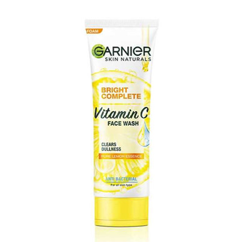 Garnier Bright Complete Face Wash Vitamin C 50ml | Gogobli