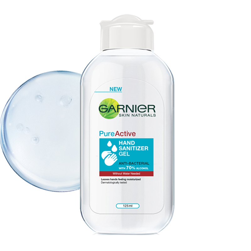 Garnier Pure Active Hand Sanitizer Gel 125ml  | Gogobli