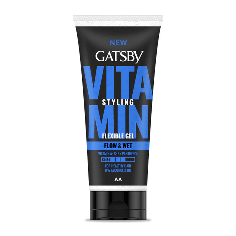 Gatsby Vita Flexible Gel Flow & Wet 100ml | Gogobli
