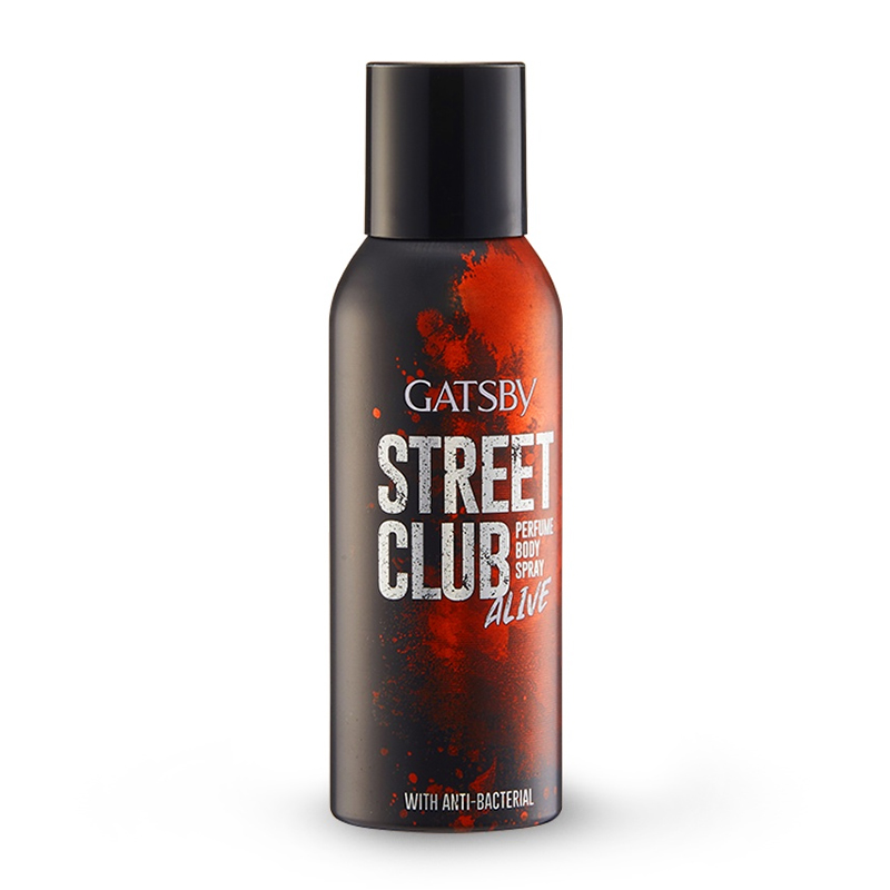 Jual Gatsby Street Club Perfume Body Spray Alive 150ml HBHoz