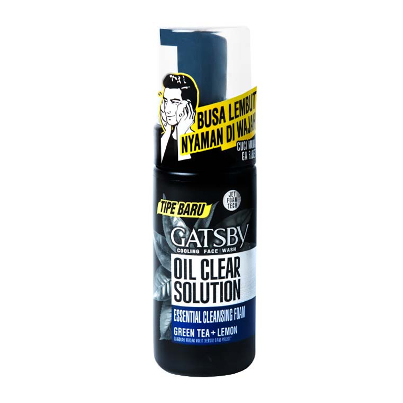 Gatsby Cooling Face Wash Essential Cleansing Foam 110ml | Gogobli