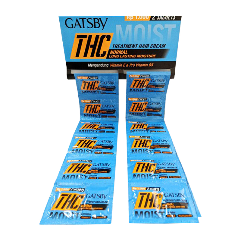 Gatsby Treatment Hair Cream Normal Double (12 Sachet @ 10gr) | Gogobli