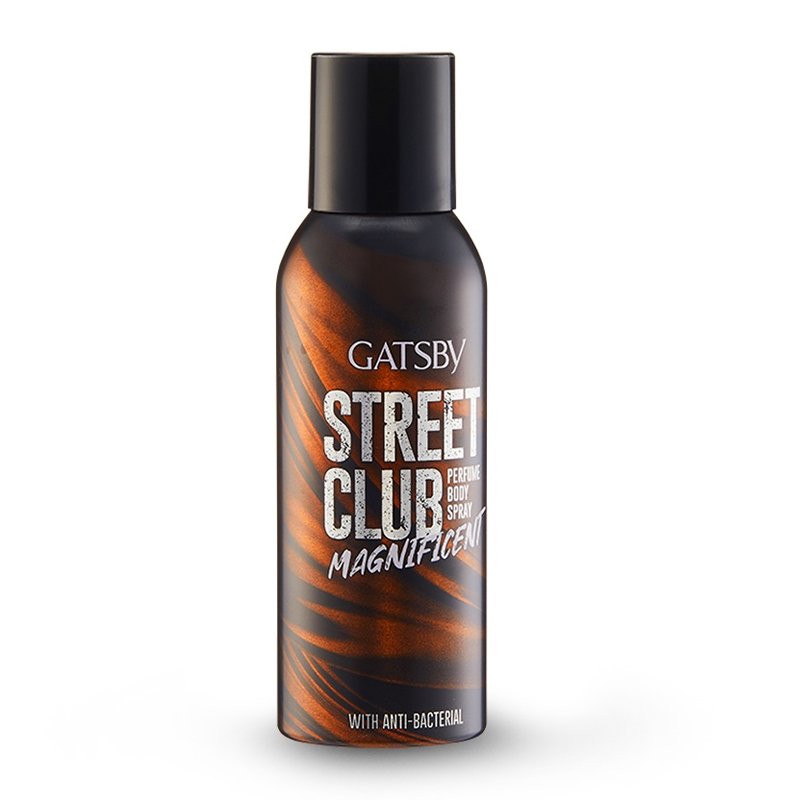 Jual Gatsby Street Club Perfume Body Spray Magnificent 150ml HBHoz