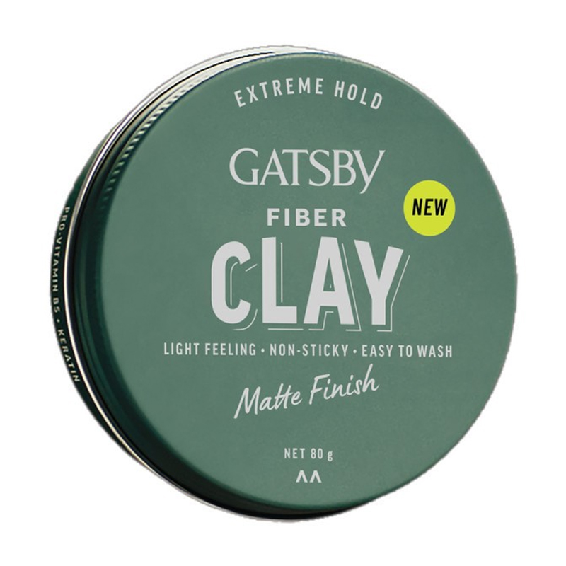 Gatsby Fiber Clay Matte Finish 80gr | Gogobli