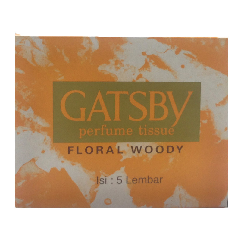 Gatsby Perfumed Tissue Floral Woody 3cc | Gogobli