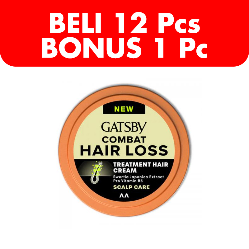 Gatsby Treatment HC Scalp Care S 70gr (BELI 12pcs BONUS 1pc) | Gogobli