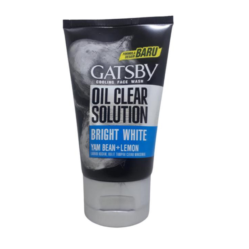 Gatsby Cooling Face Wash Bright White 100gr | Gogobli