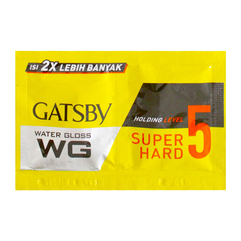 Gatsby Water Gloss Super Hard Double 5gr X 2 Sachet | Gogobli