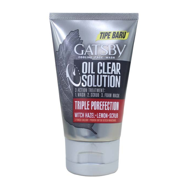 Gatsby Cooling Face Wash Triple Porefection 100gr | Gogobli