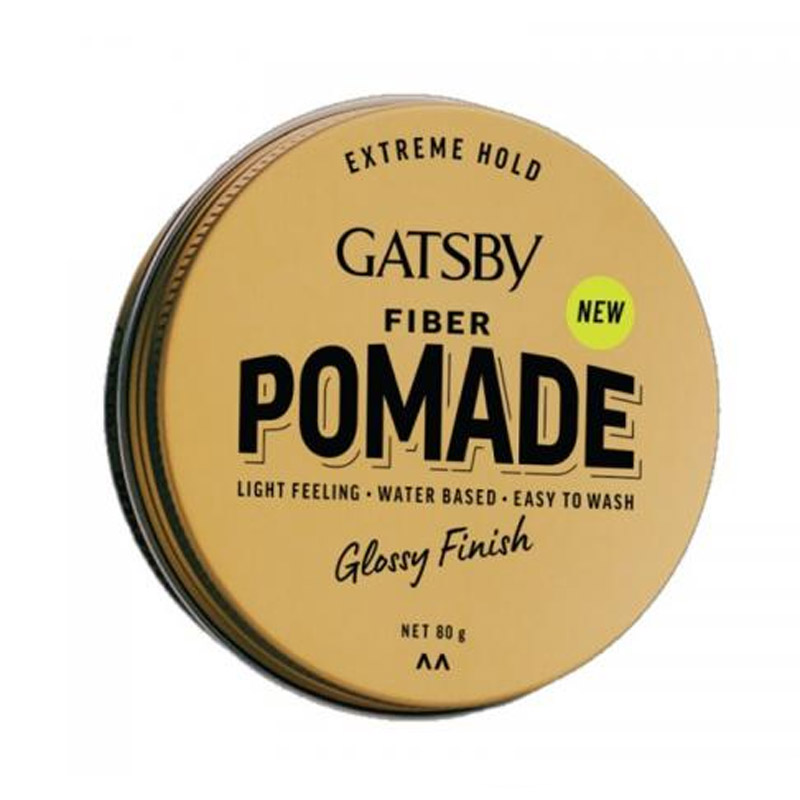 Gatsby Fiber Pomade Glossy Finish 80gr | Gogobli