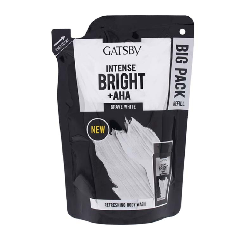 Gatsby Refreshing Body Wash Brave White Refill 450ml | Gogobli