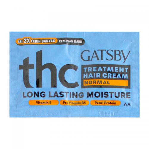 Gatsby Treatment Hair Cream Normal Double 5gr X 2 Sachet (ED: Jun 25) | Gogobli