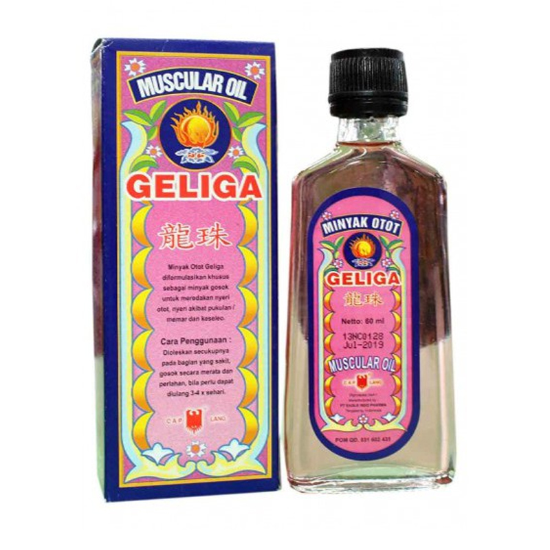 Geliga Minyak Otot 60ml | Gogobli