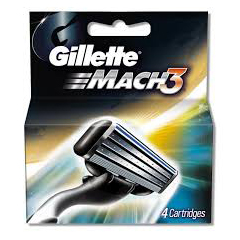 Gillette Mach 3 Cartridge 4s | gogobli