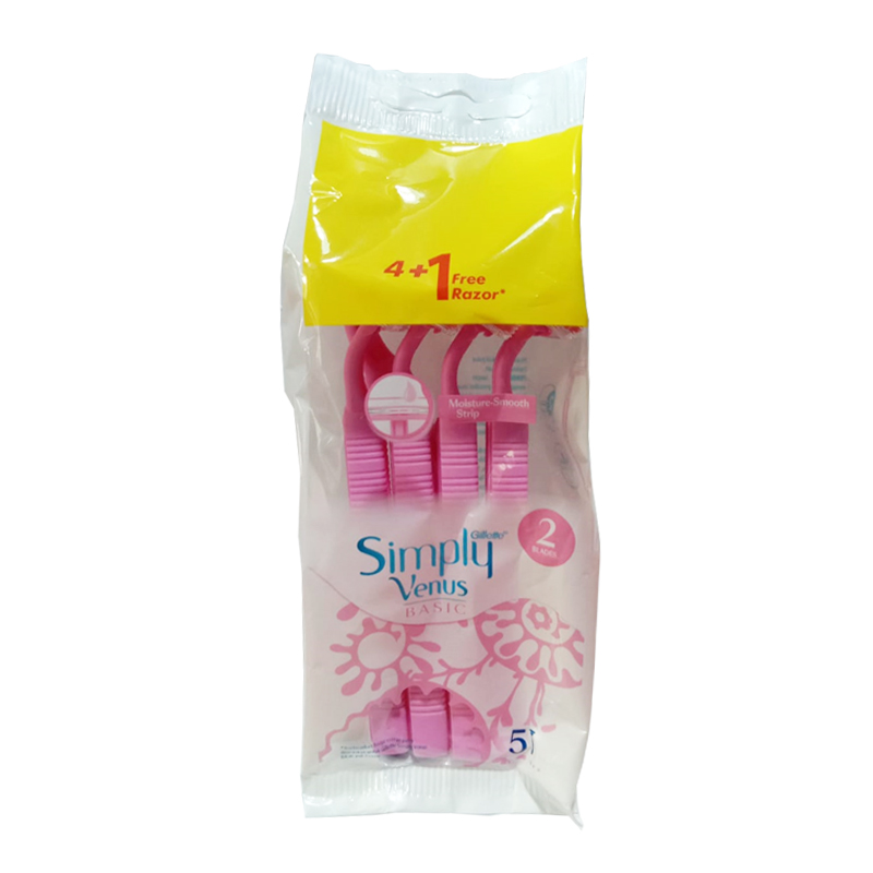 Gillette Simply Venus Basic 4+1 | Gogobli