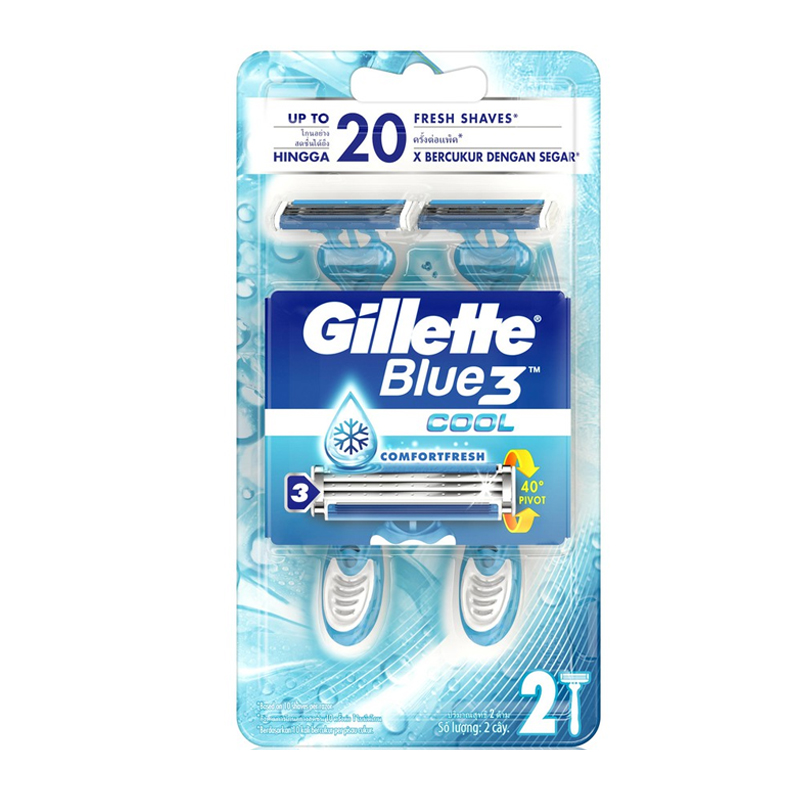 Gillette Blue 3 Cool Comfortfresh 2s | Gogobli