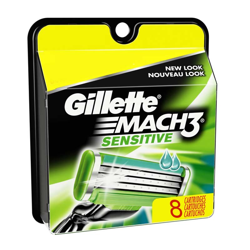 Jual Gillette Mach 3 Turbo Sensitive Cartridge 8s Gogobli